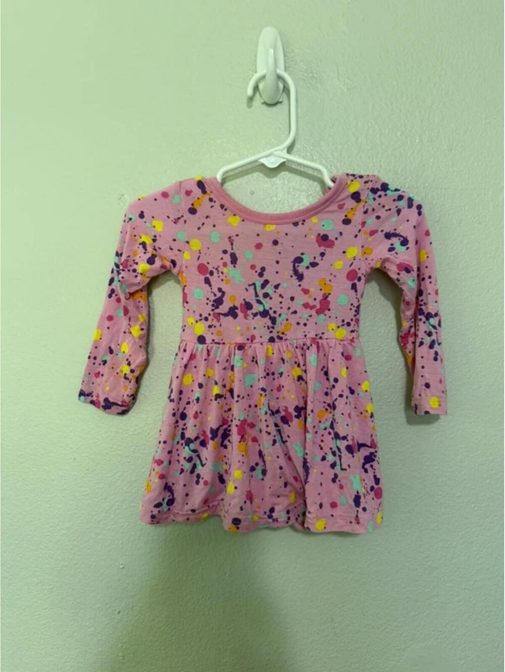 Little sleepies bodysuit twirl dress size 3-6m